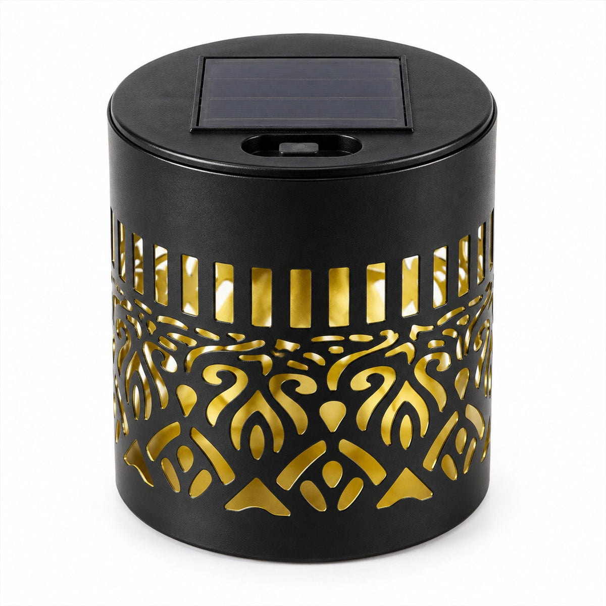 Decorative Solar LED Mandala Lamp for Patio & Garden – 1 Pc