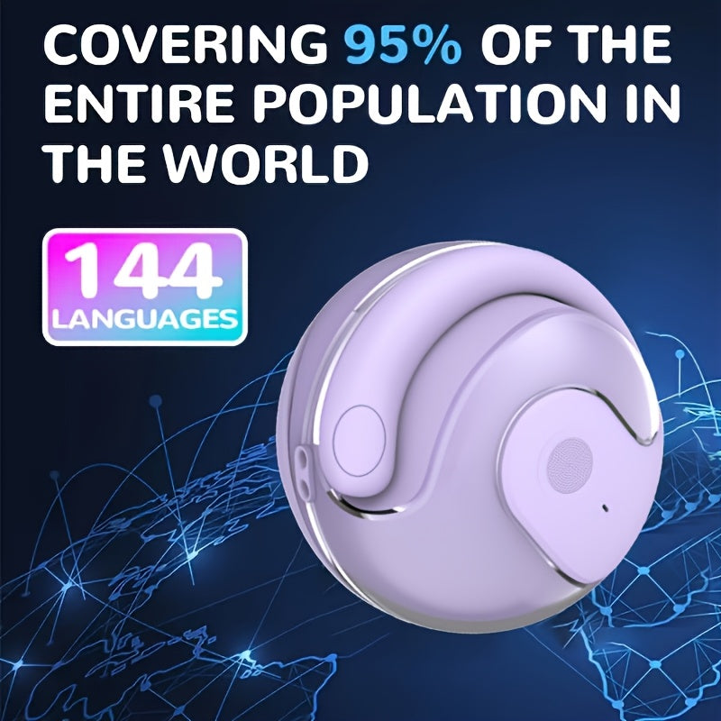 100+ Languages Wireless Translation Earphones with Fast Charging